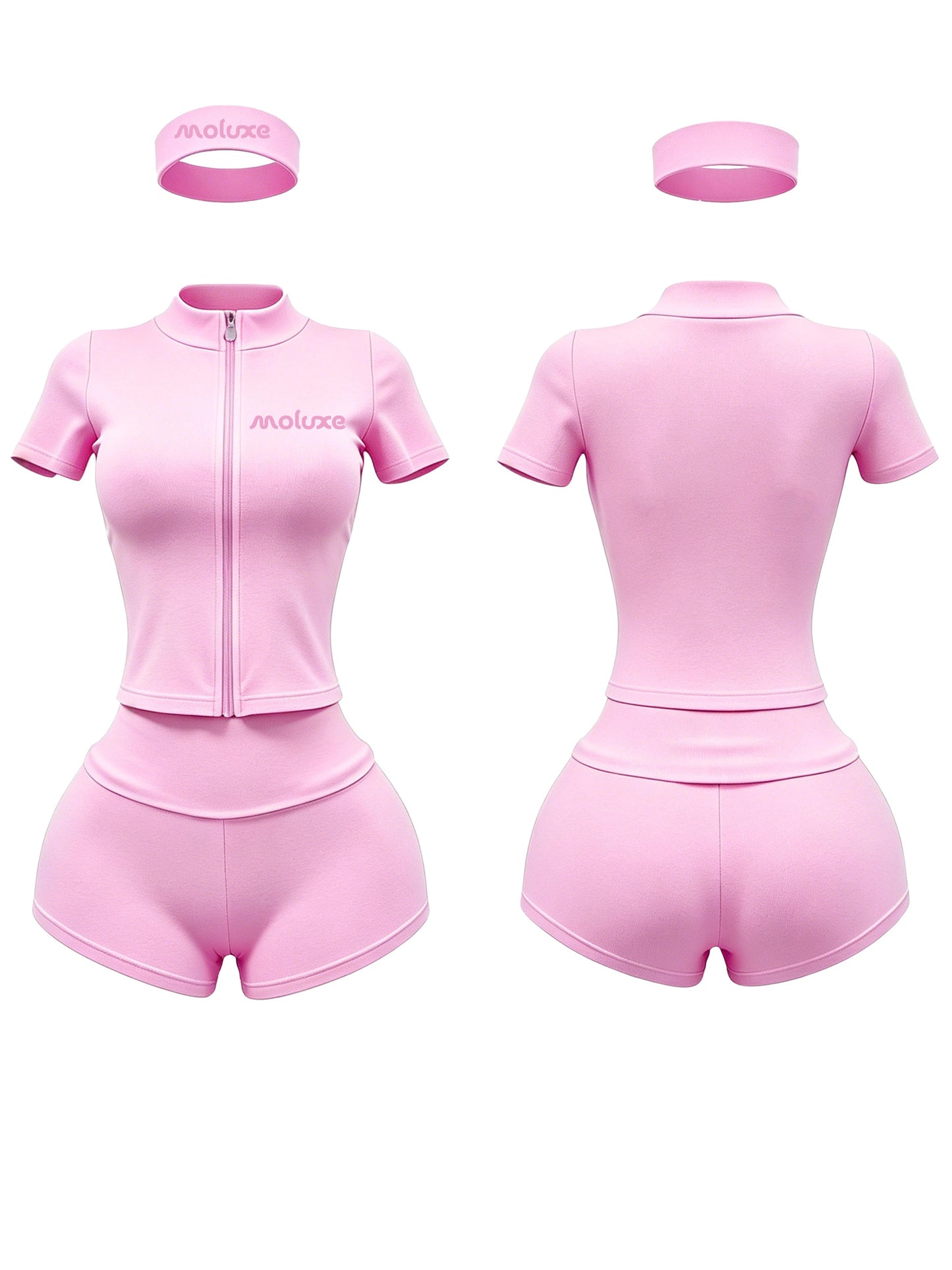 Cotton Candy Signature Zip Set