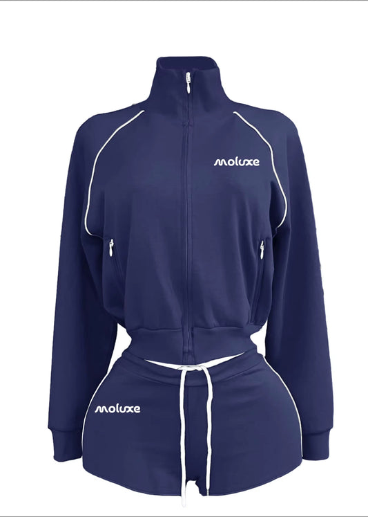 Blue It Depends Short Set