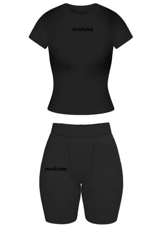 Midnight Black Lounge Set